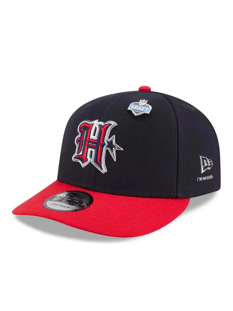 Кепка-снапбек Houston Texans 2026 NFL Draft On Stage New Era