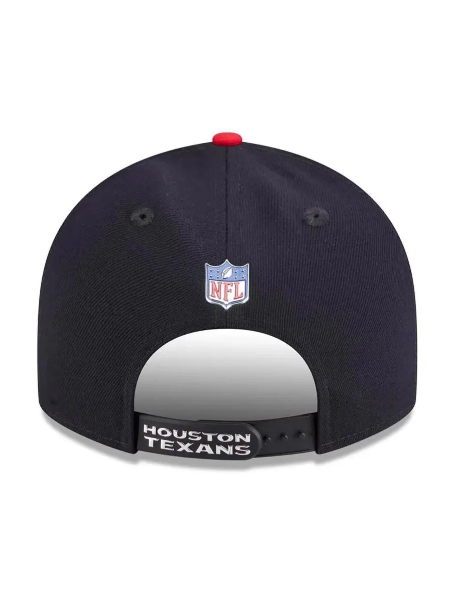 Кепка-снапбек Houston Texans 2026 NFL Draft On Stage New Era — изображение 4 из 5, темно-синий красный