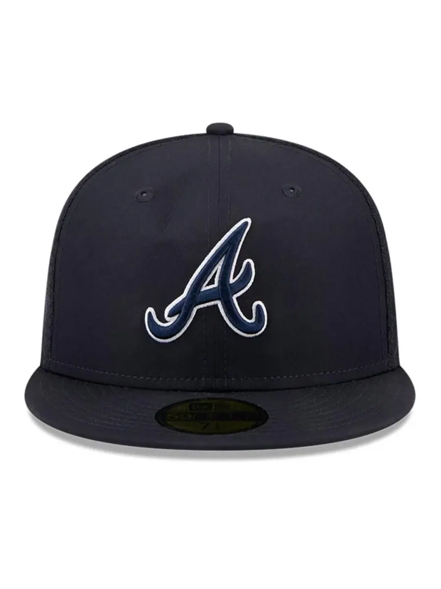 Кепка New Era Atlanta Braves 2026 Batting Practice 59FIFTY — изображение 2 из 5, темно-синий