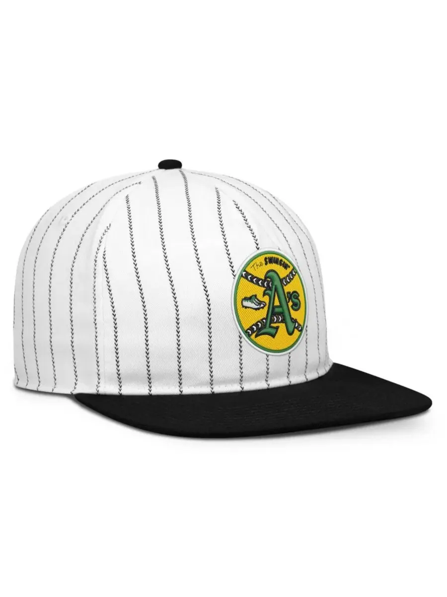 Бейсболка с высокой тульей, с регулируемой застежкой, Oakland Athletics Cooperstown Collection Pro — изображение 3 из 4