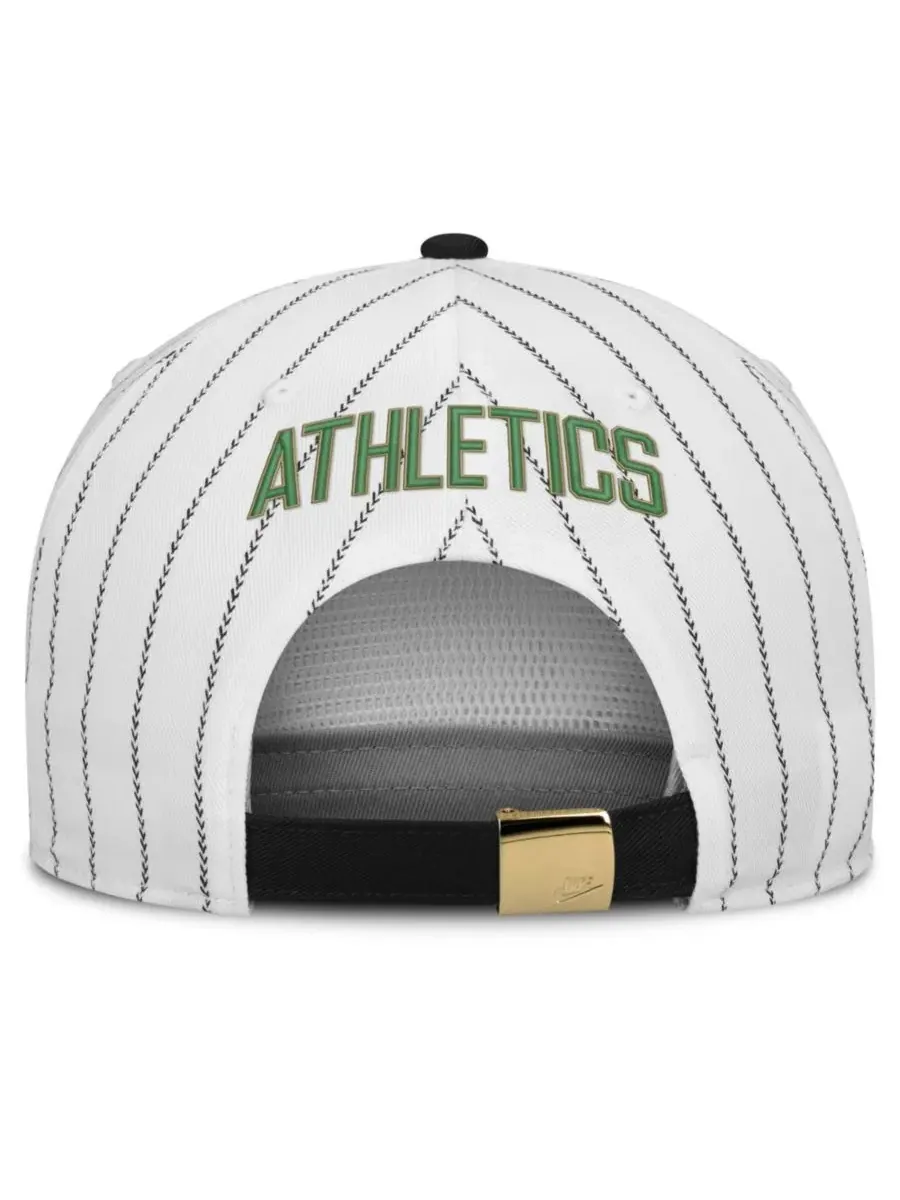 Бейсболка с высокой тульей, с регулируемой застежкой, Oakland Athletics Cooperstown Collection Pro — изображение 4 из 4