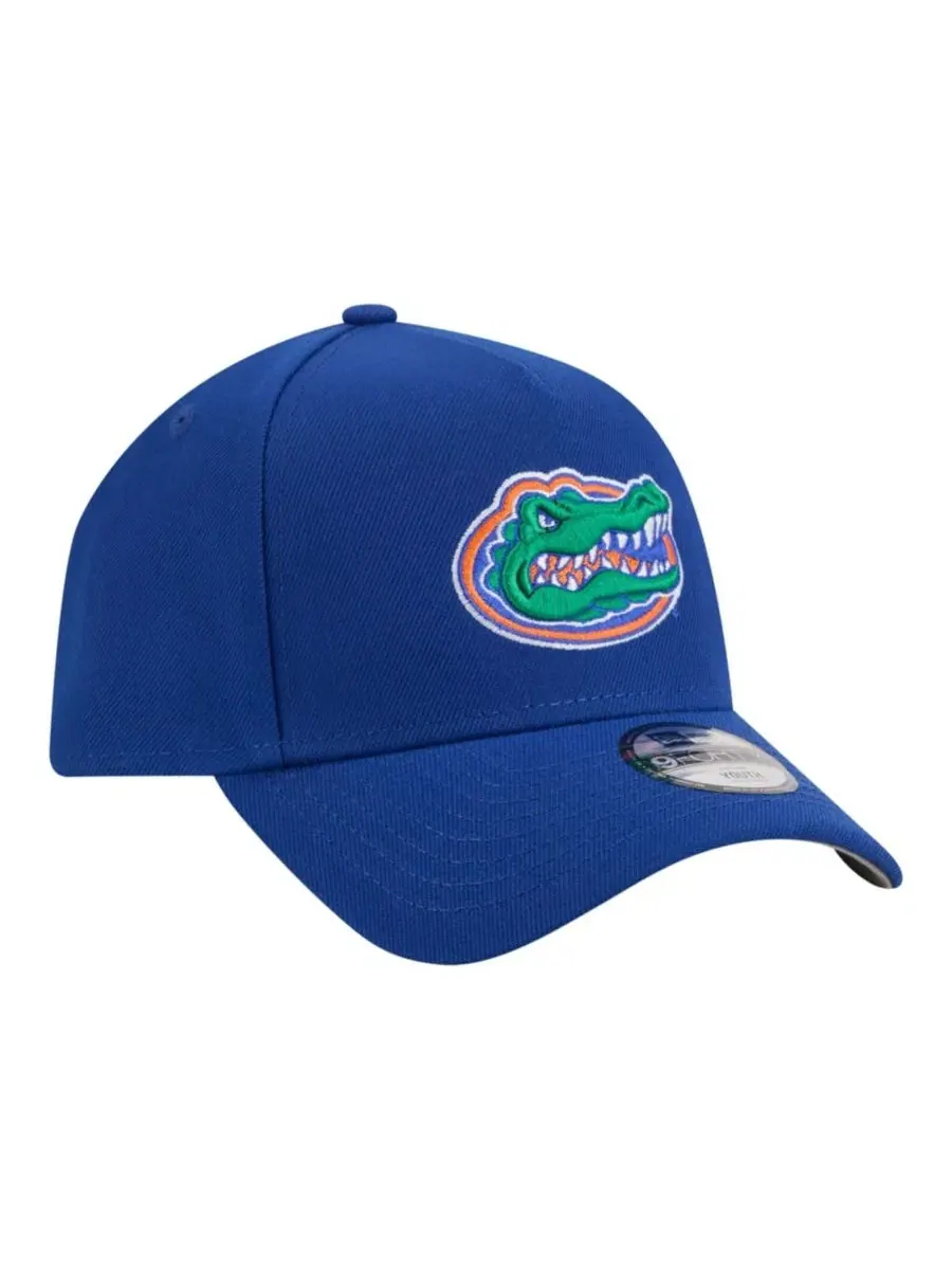 Кепка New Era 9FORTY A-Frame, с вышивкой Florida Gators — изображение 4 из 5, королевский