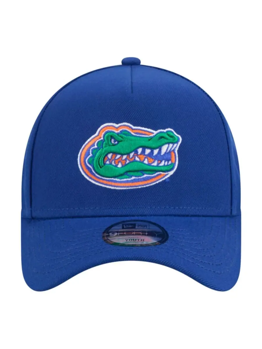 Кепка New Era 9FORTY A-Frame, с вышивкой Florida Gators — изображение 5 из 5, королевский