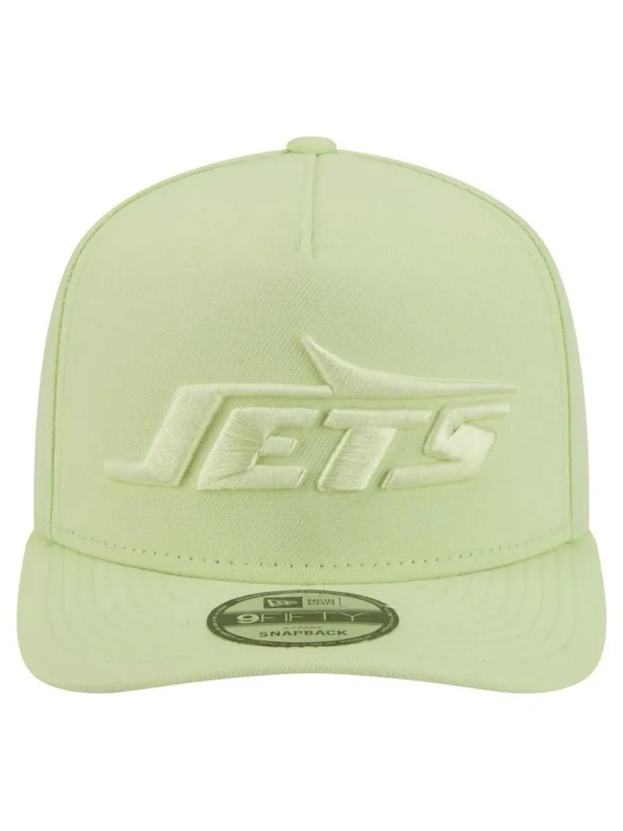 New Era Мужская светло-зеленая кепка-снепбек New York Jets Color Pack 9FIFTY — изображение 2 из 4, светлый зеленый