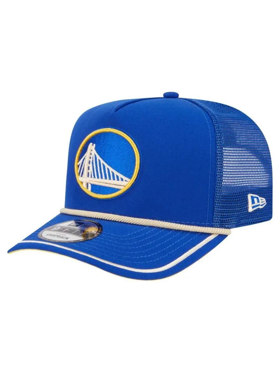 New Era Мужская винтажная бейсболка Royal Golden State Warriors Team Rope A-Frame 9FIFTY Snapback
