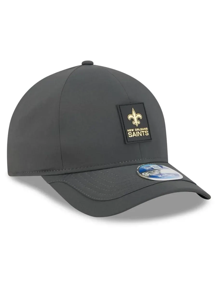 New Era Мужская кепка 9FORTY M-Crown с регулируемой высотой, угольного цвета, для холодной погоды — изображение 3 из 4