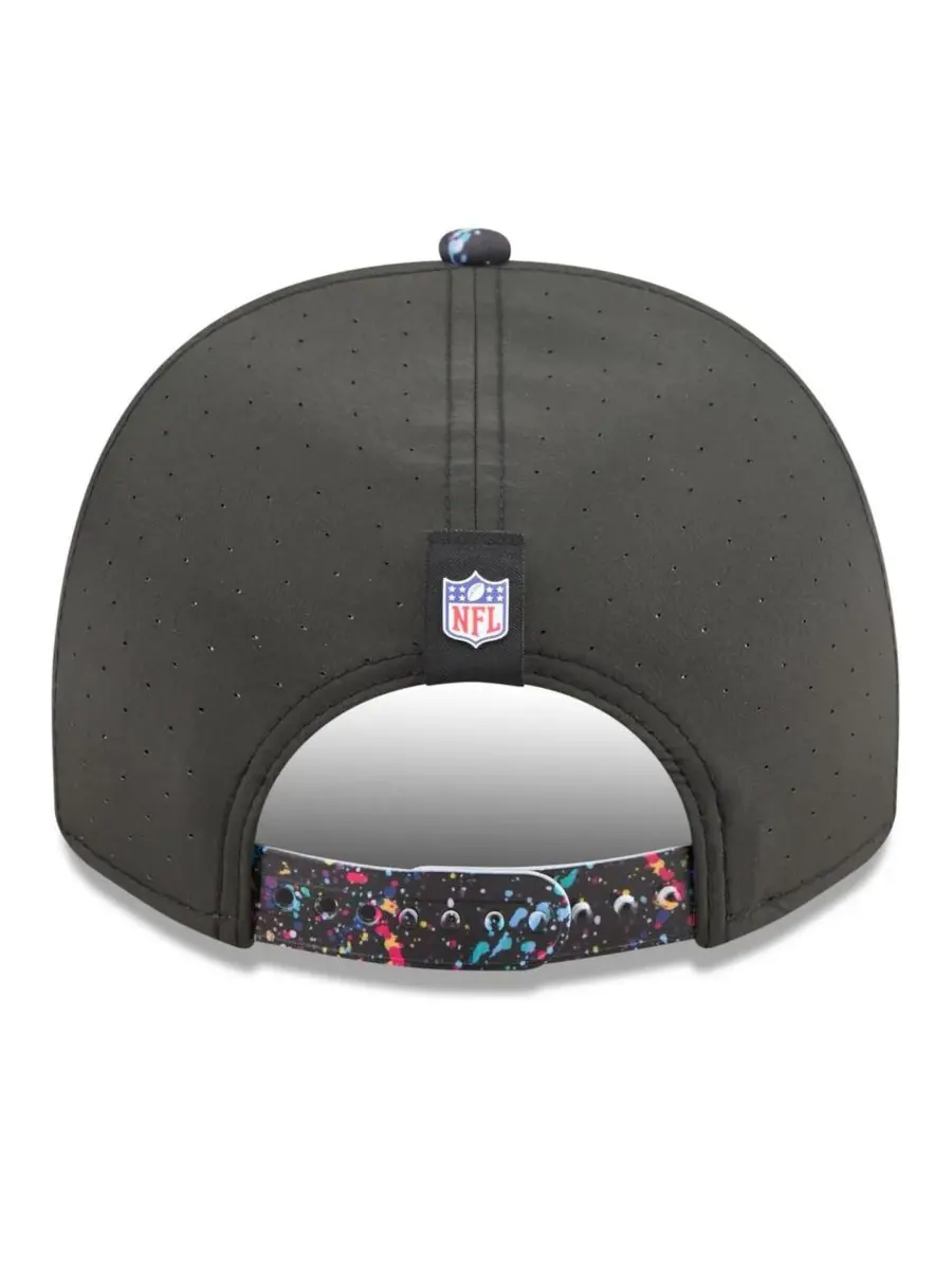 New Era Мужская черная кепка-бейсболка Miami Dolphins 2025 NFL Crucial Catch A-Frame 9FIFTY с — изображение 4 из 4, черный