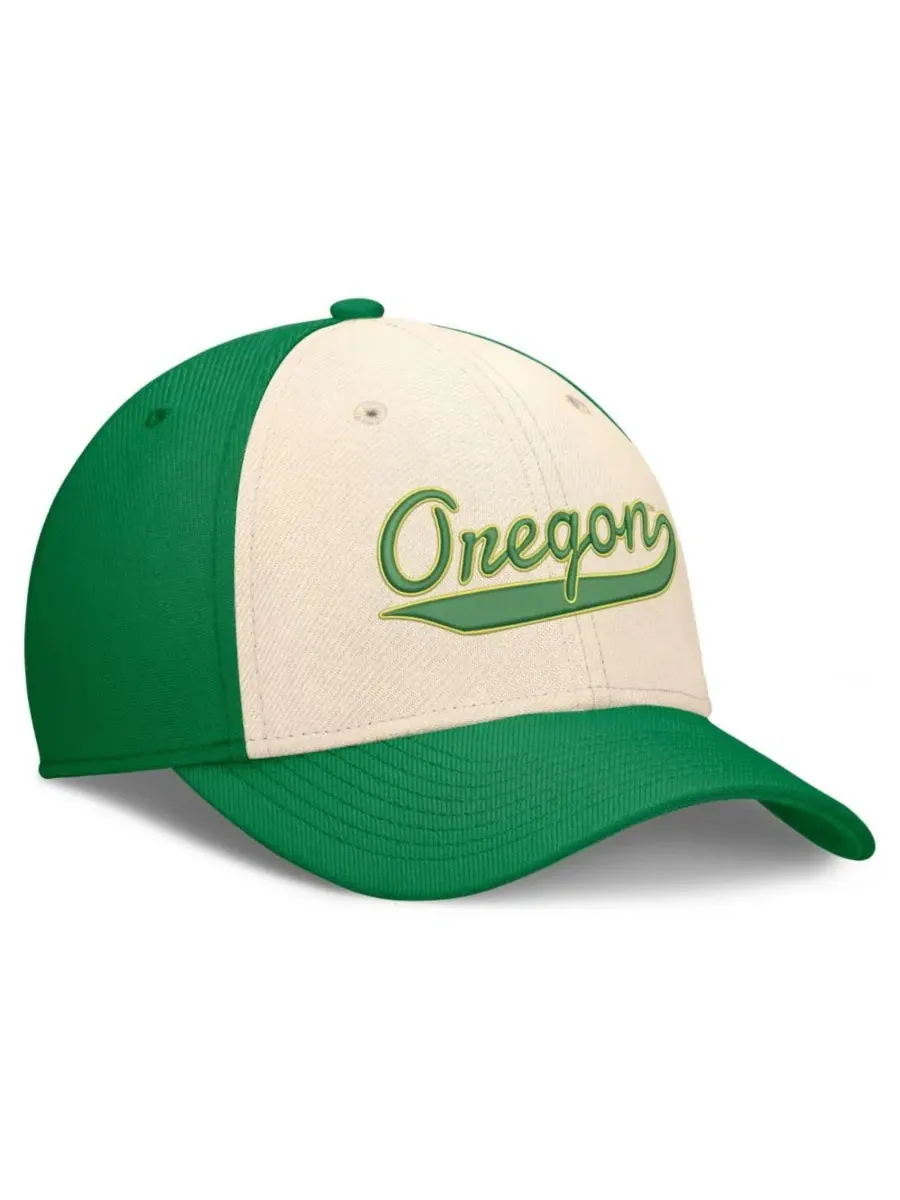 Кепка с вышивкой Legacy Swooshflex Dri-FIT Nike — изображение 3 из 4, натуральный зеленый