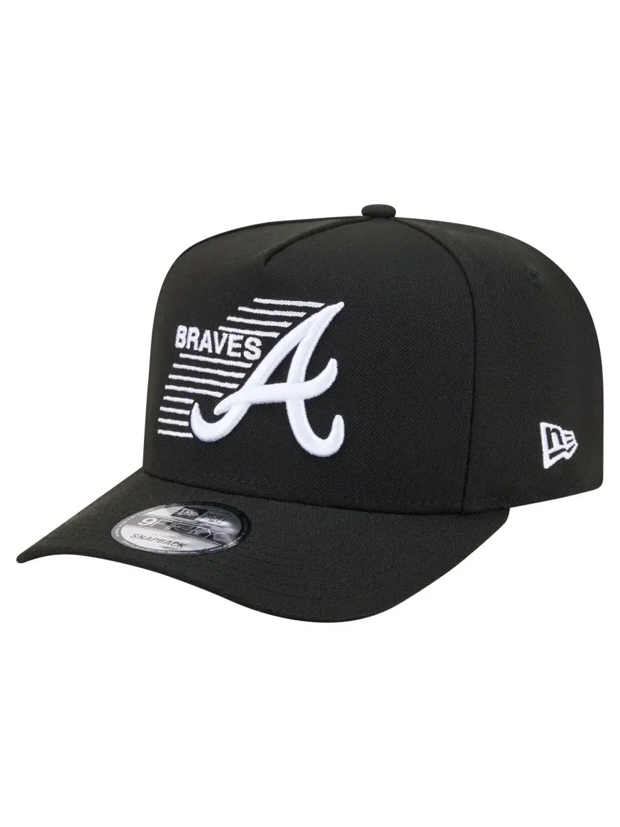 Кепка-снэпбек с высокой тульей Motion A-Frame 9FIFTY Atlanta Braves New Era
