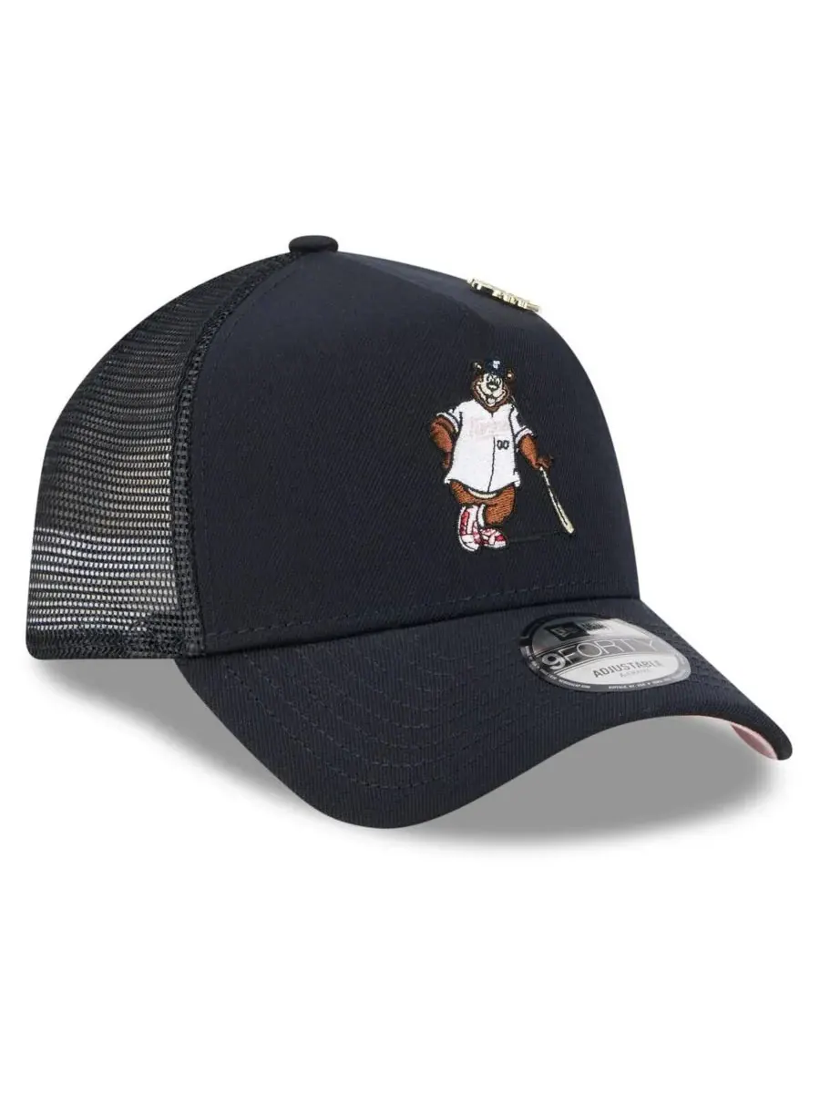 New Era Мужская темно-синяя регулируемая кепка-тракер Minnesota Twins 2025 Big League Chew A-Frame — изображение 2 из 4