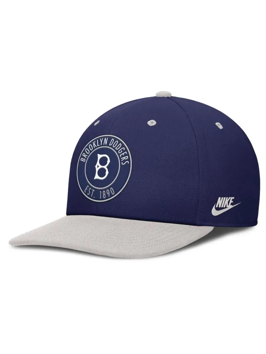 Кепка-снапбек с вышивкой Brooklyn Dodgers Cooperstown Collection Pro Dri-FIT Nike