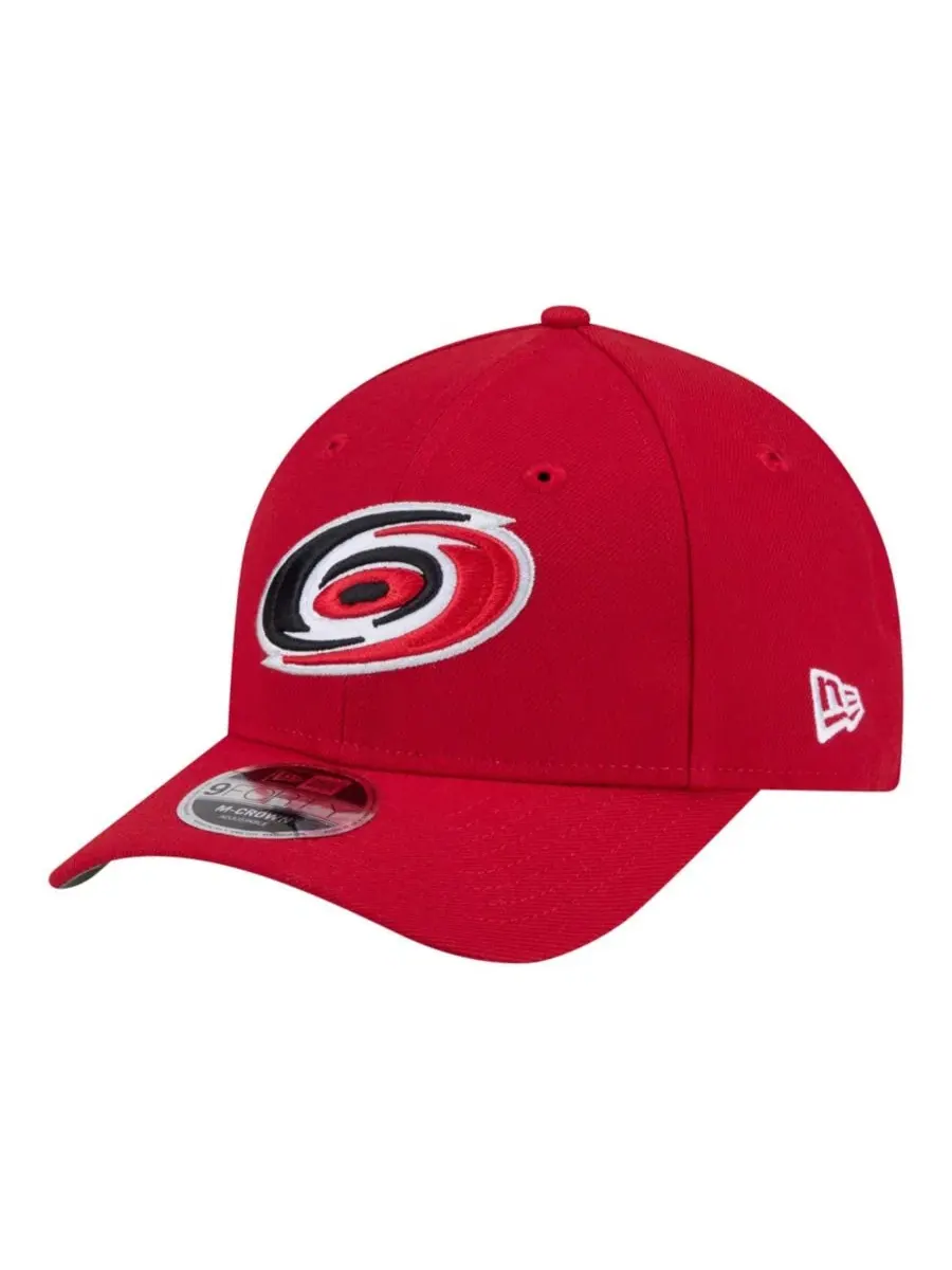 Бейсболка New Era 9FORTY M-Crown с вышитым логотипом Carolina Hurricanes