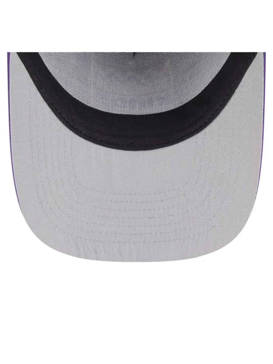 New Era Мужская черная винтажная бейсболка Sacramento Kings Team Rope A-Frame 9FIFTY с регулируемой — изображение 3 из 5