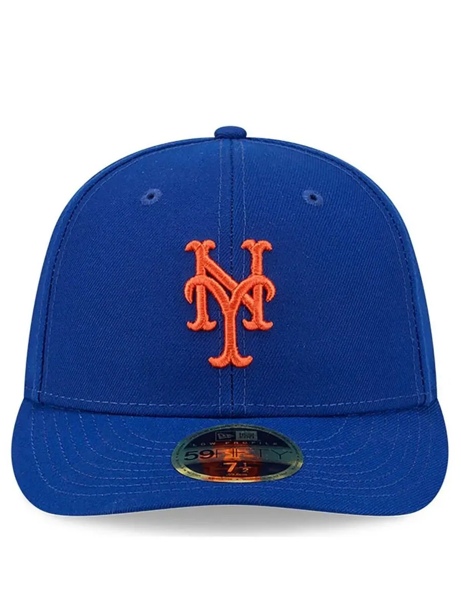 Кепка New Era New York Mets Jackie Robinson Day Low Profile 59FIFTY — изображение 2 из 4, королевский