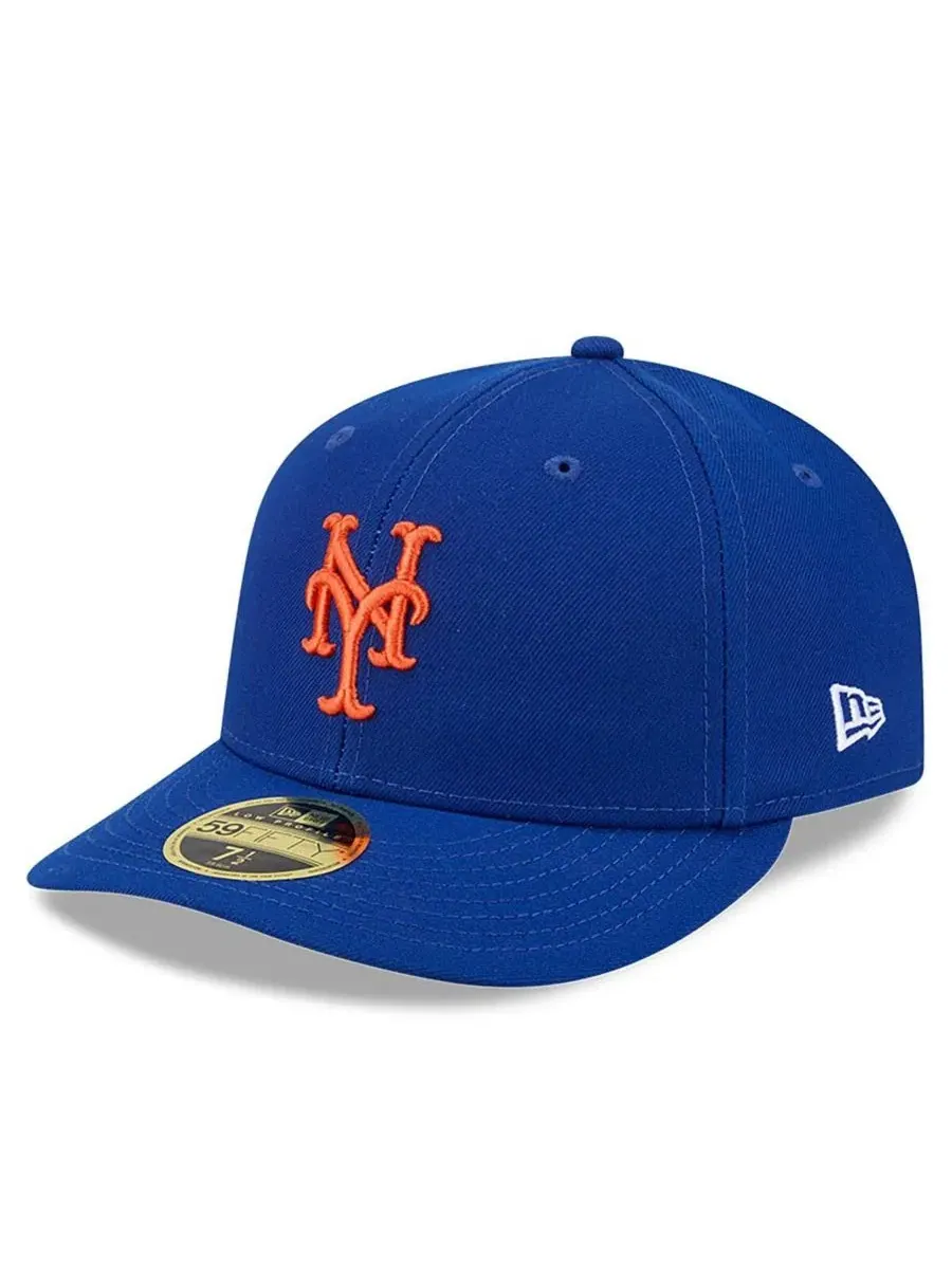 Кепка New Era New York Mets Jackie Robinson Day Low Profile 59FIFTY — изображение 3 из 4, королевский