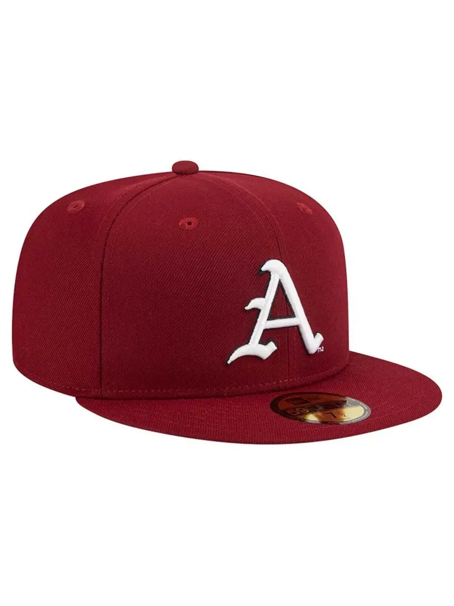 Бейсболка New Era с вышивкой Arkansas Razorbacks — изображение 4 из 5, красный