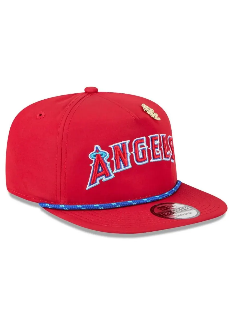 New Era Мужская красная кепка-бейсболка Los Angeles Angels 2025 Big League Chew с регулируемой — изображение 4 из 4, красный