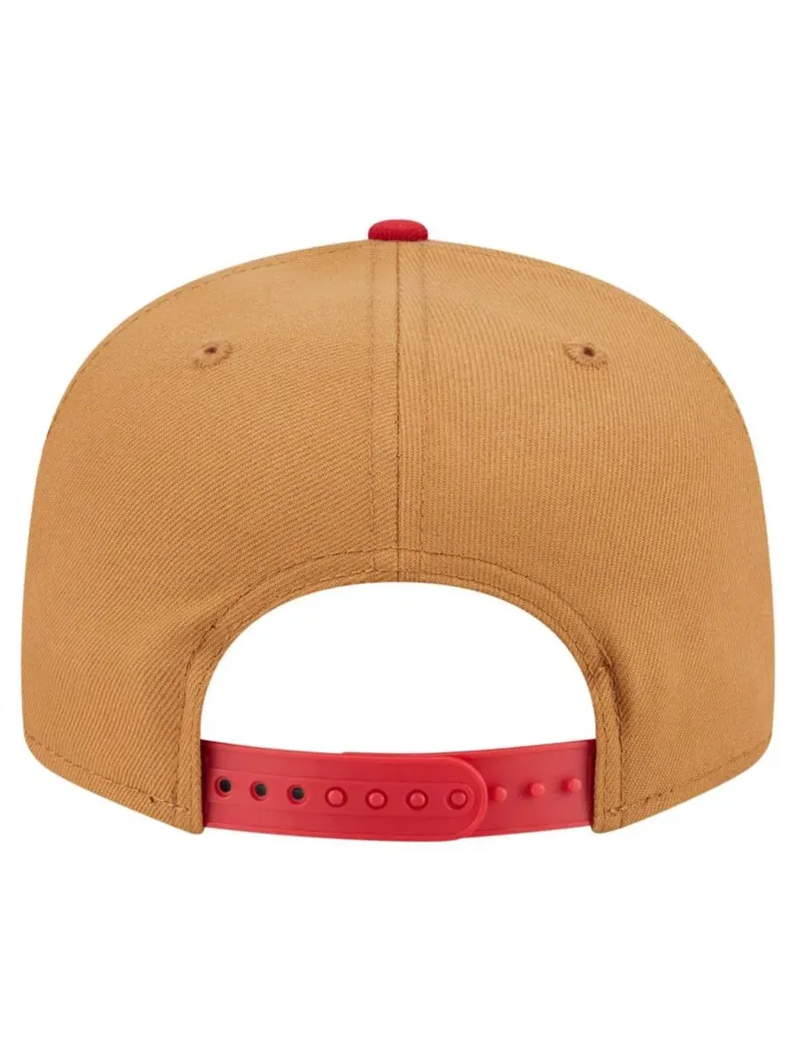 Кепка-снэпбек с вышивкой Ice Cream New Era — изображение 4 из 7, хаки красный