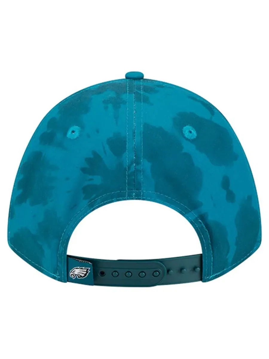 Кепка New Era Philadelphia Eagles Tie Dye Fade 9Forty — изображение 4 из 5, зеленый