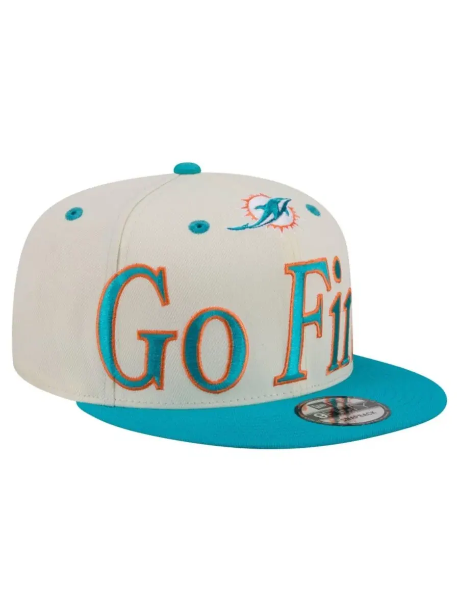 Кепка-снэпбек с вышивкой, модель Oversized Slogan New Era