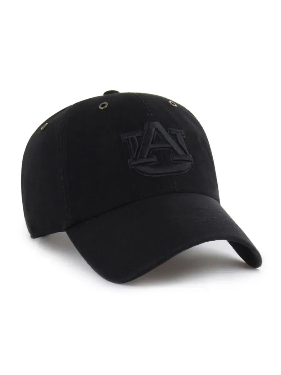 Кепка с вышитым логотипом Auburn Tigers, модель Clean Up '47 Brand — изображение 4 из 4, черный