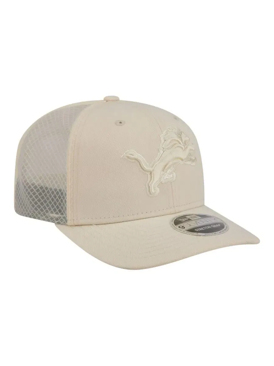 Кепка New Era Detroit Lions 9SEVENTY — изображение 3 из 4, бежевый