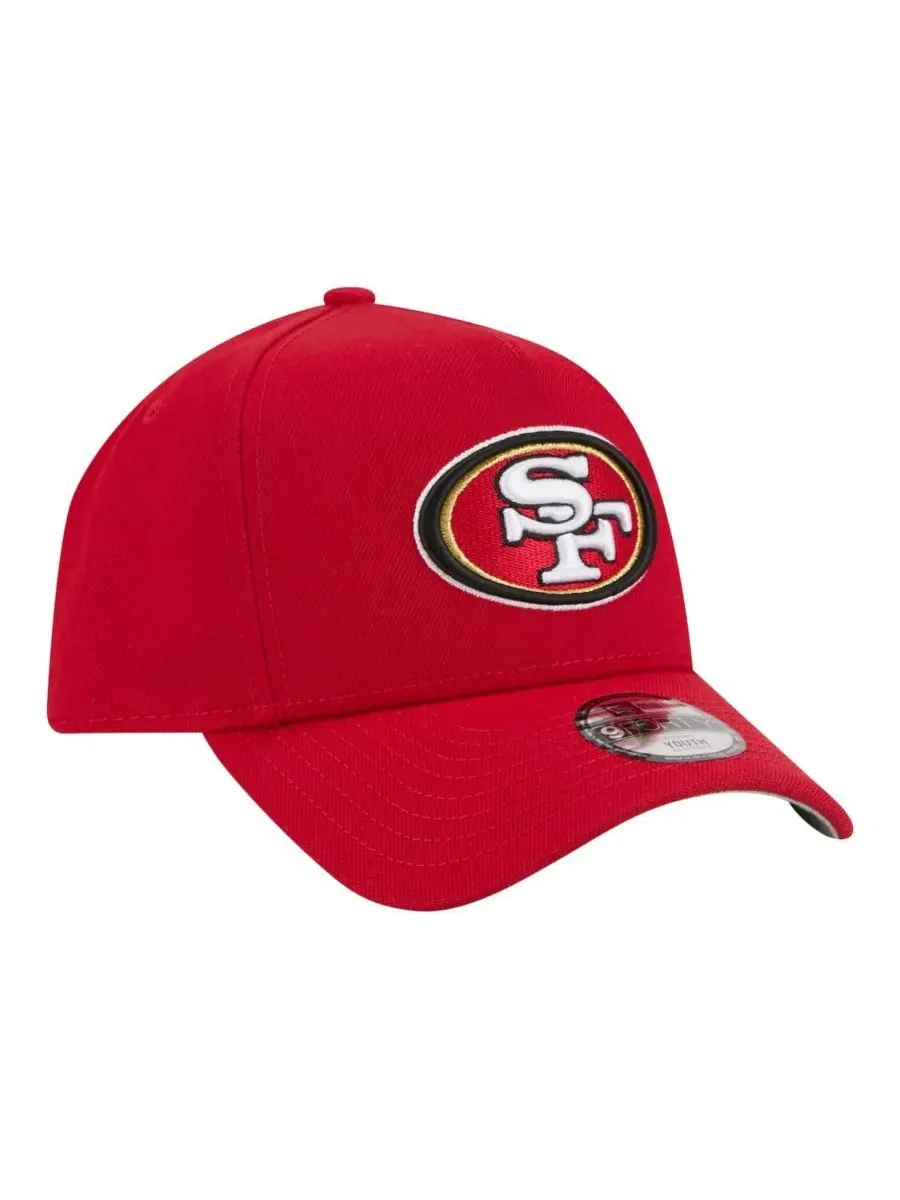 Кепка с эмблемой San Francisco 49ers 9FORTY A-Frame New Era — изображение 4 из 5, алый