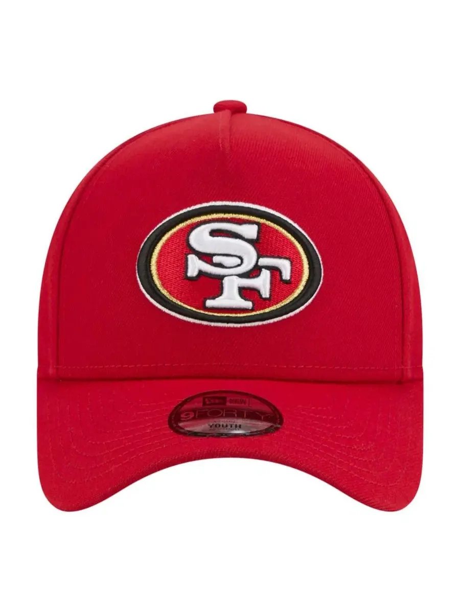 Кепка с эмблемой San Francisco 49ers 9FORTY A-Frame New Era — изображение 5 из 5, алый