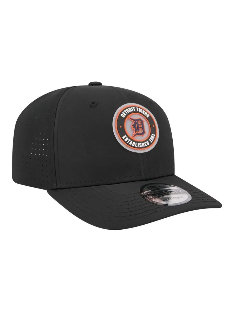 Кепка Detroit Tigers Circle 9SEVENTY New Era — изображение 3 из 4, черный