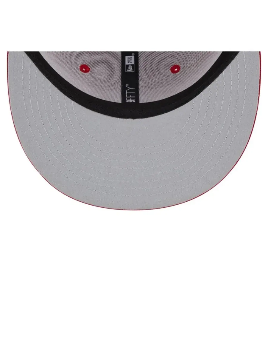 Кепка-снэпбек Philadelphia Phillies 9FIFTY с вышитым логотипом New Era — изображение 5 из 5, красный