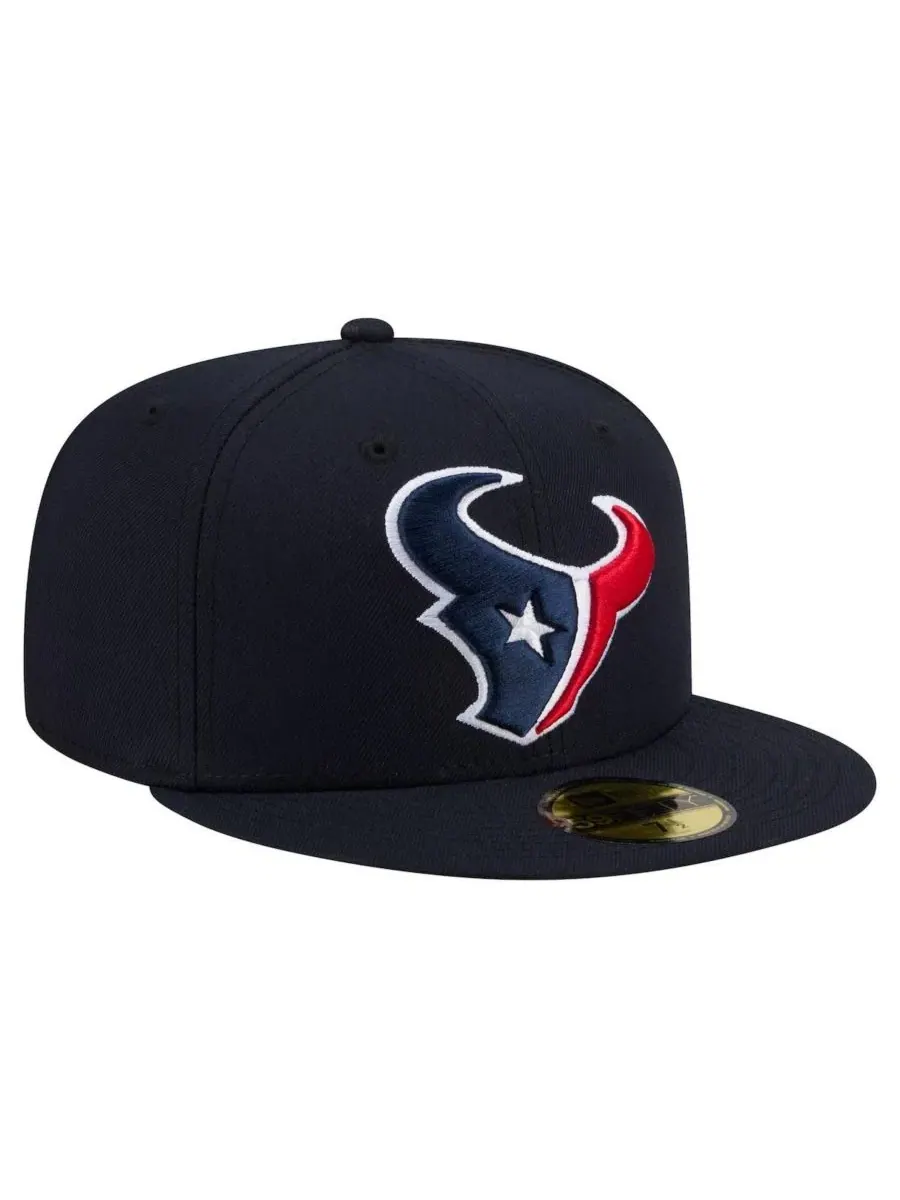 Кепка New Era 59FIFTY Houston Texans с высокой тульей — изображение 4 из 5, темно-синий