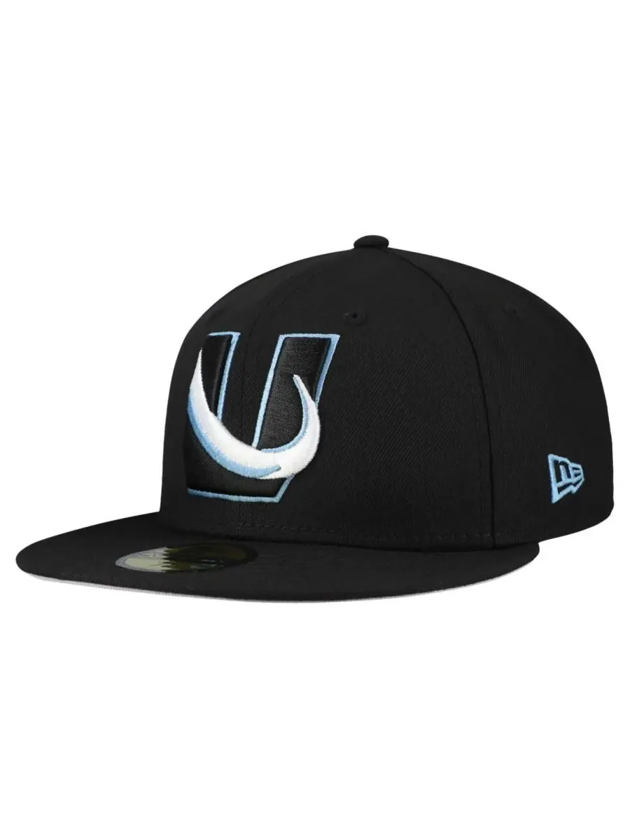 New Era Мужская черная бейсболка Utah Mammoth Team Secondary 59FIFTY — изображение 3 из 4, черный