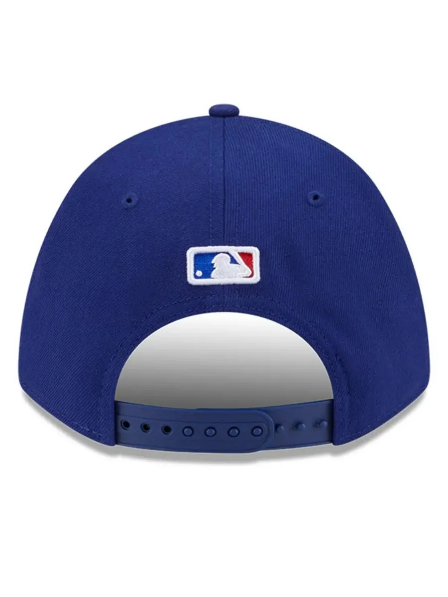 Мужская регулируемая бейсболка Royal Texas Rangers Player Replica 9FORTY New Era — изображение 3 из 5, королевский