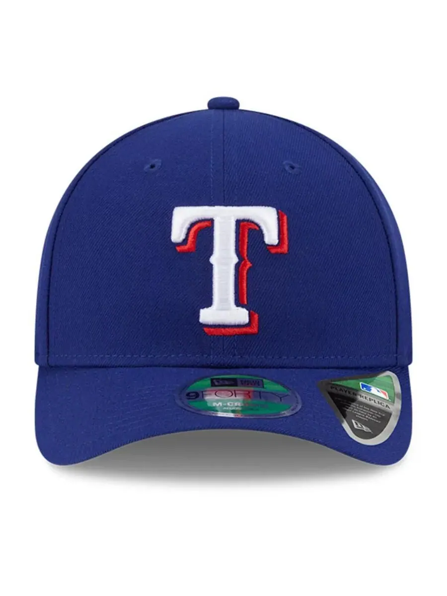 Мужская регулируемая бейсболка Royal Texas Rangers Player Replica 9FORTY New Era — изображение 5 из 5, королевский