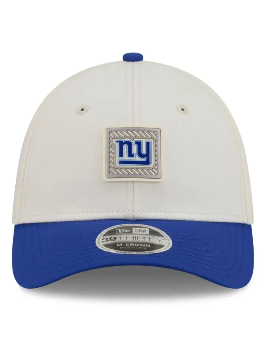 Кепка 39THIRTY Flex New York Giants 2026 NFL Training Camp New Era — изображение 4 из 5, кремовый