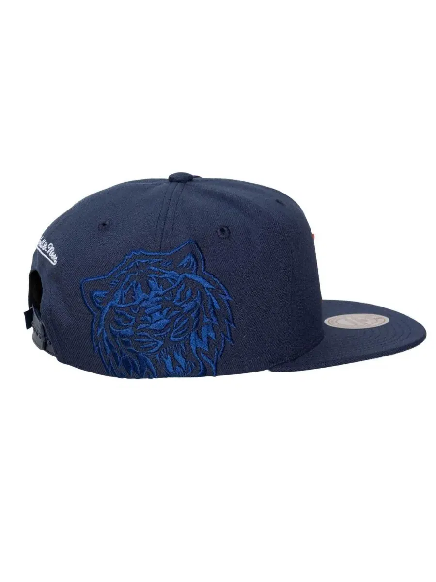 Кепка-снэпбек Mitchell & Ness — изображение 3 из 3, темно-синий
