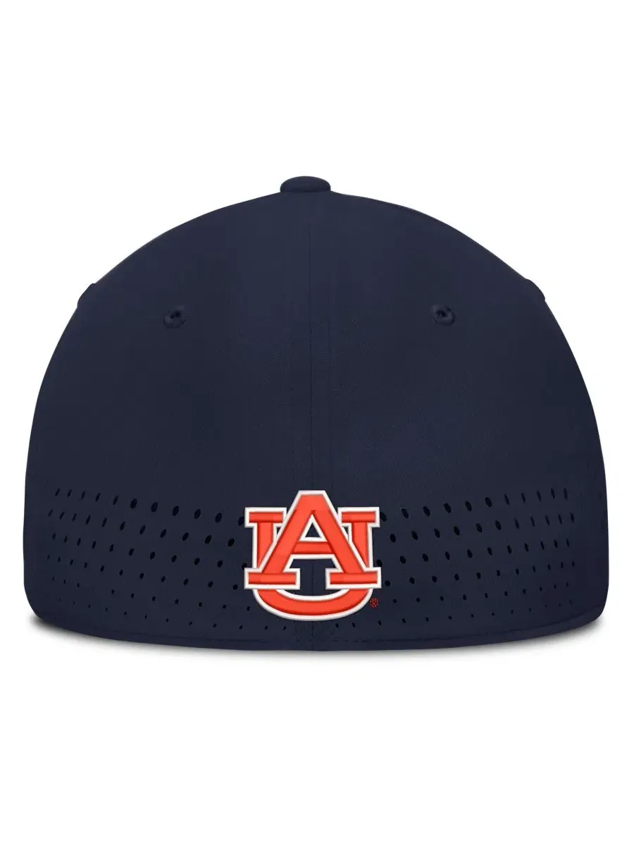 Кепка Nike Auburn Tigers Gameday Aerobill Swooshflex Dri-FIT — изображение 4 из 5, темно-синий