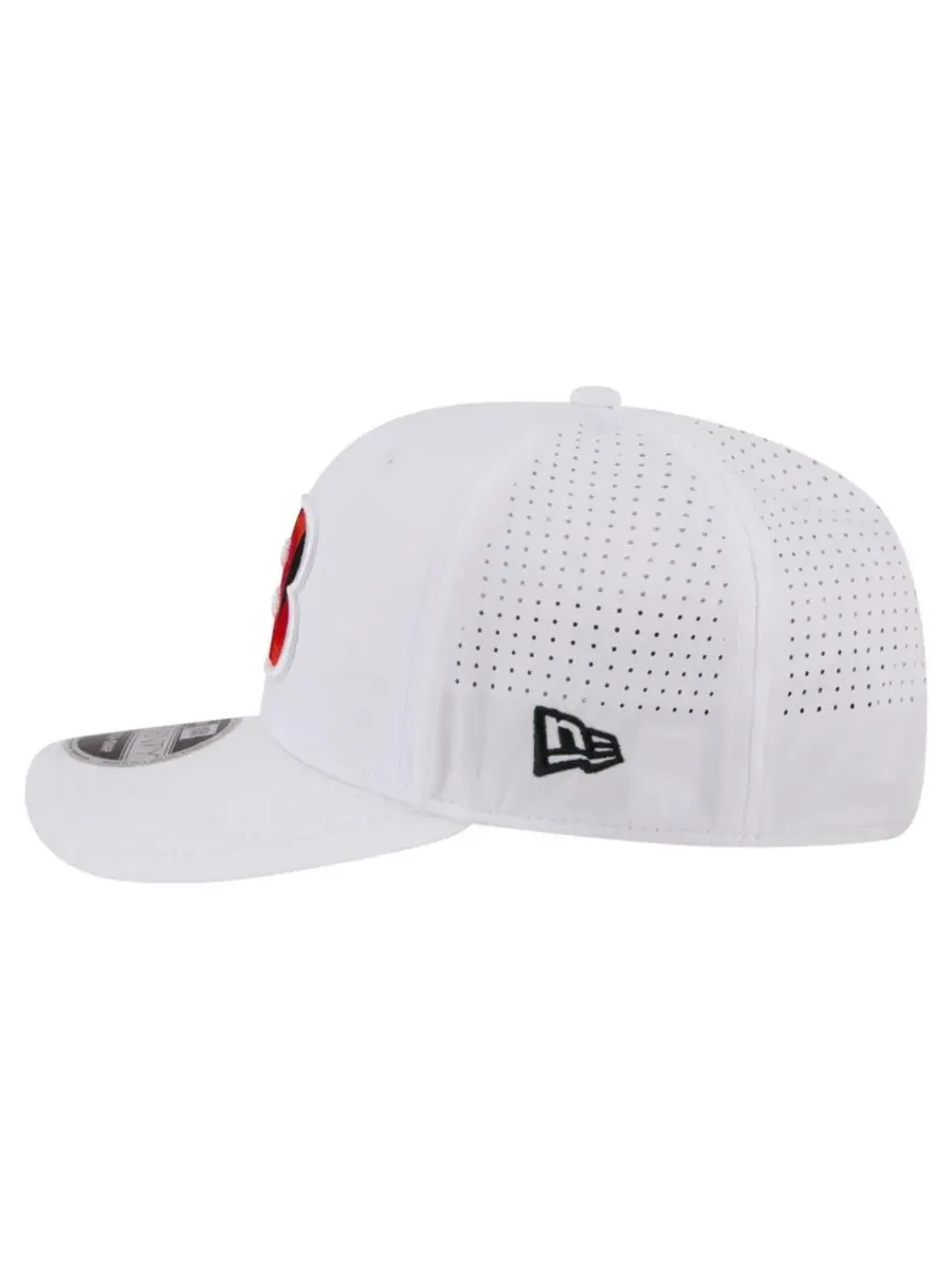 Кепка New Era 9SEVENTY с вышитым логотипом команды — изображение 6 из 7, белый