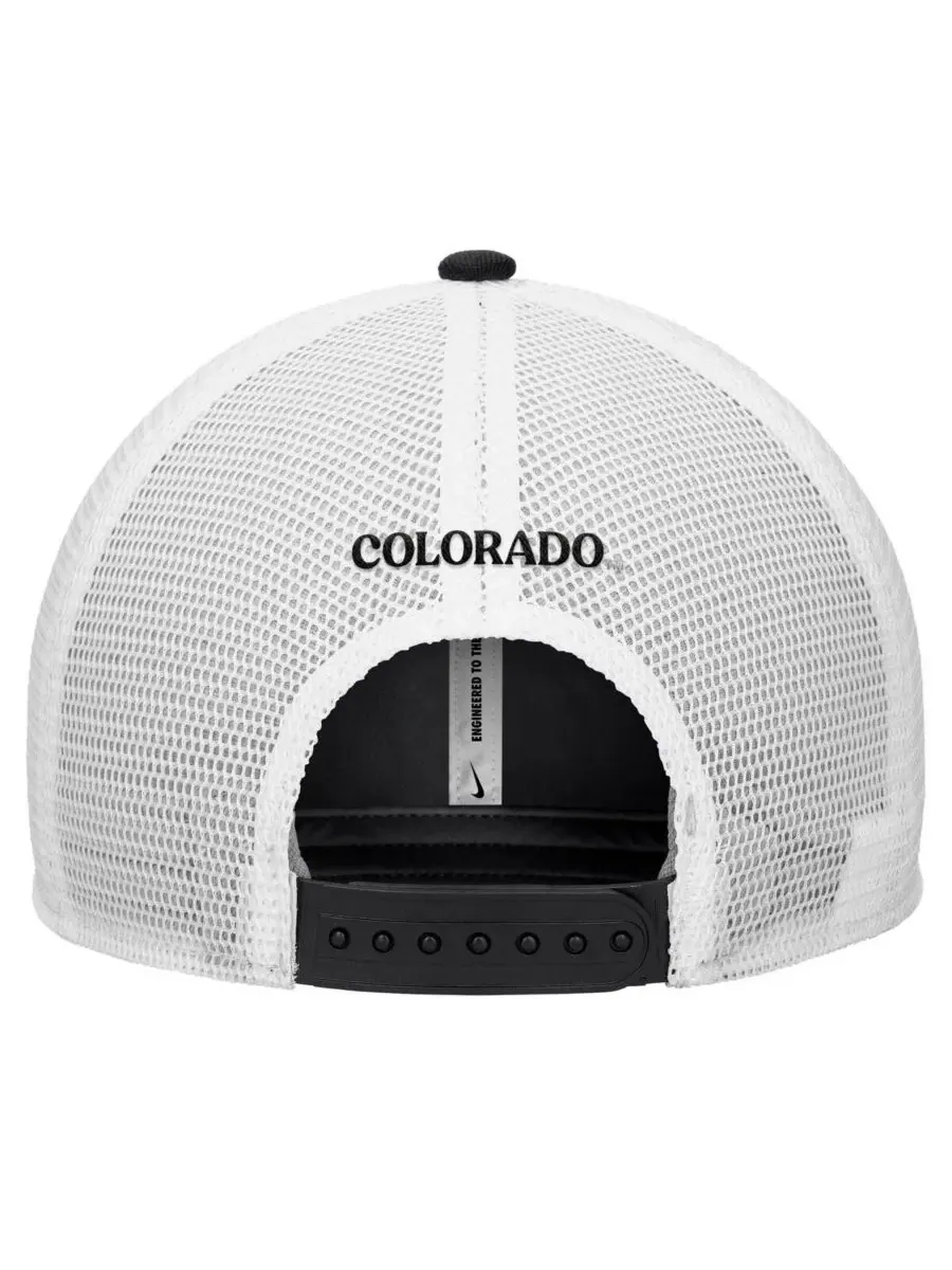 Кепка-тракер с Dri-FIT, с вышивкой логотипа Nike, Colorado Buffaloes — изображение 3 из 3, черный