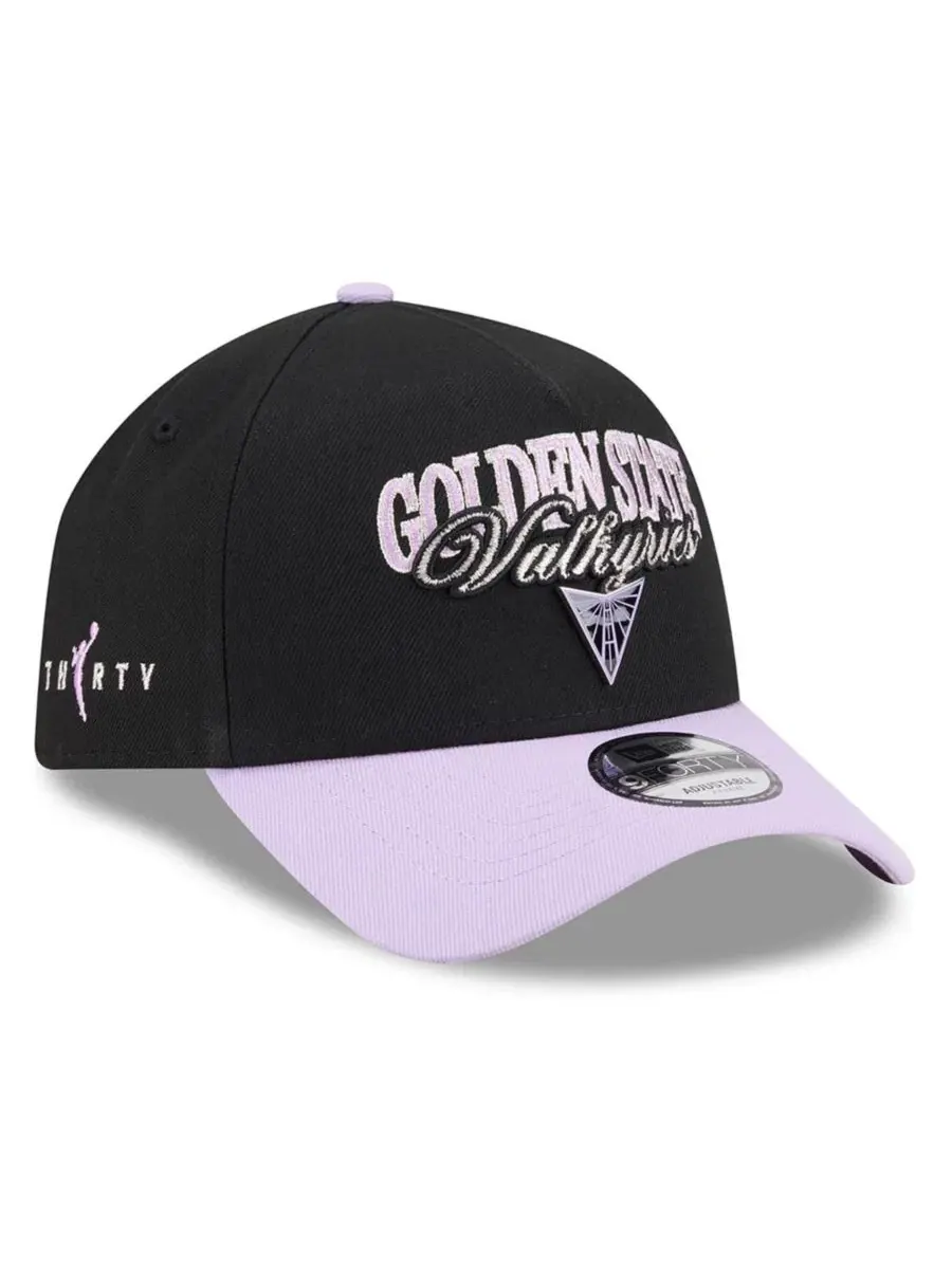 Кепка New Era 9FORTY A-Frame с металлическим логотипом команды Golden State Valkyries