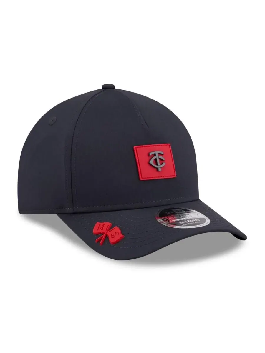 Кепка New Era Minnesota Twins 2026 Clubhouse 9FORTY A-Frame — изображение 3 из 4, темно-синий