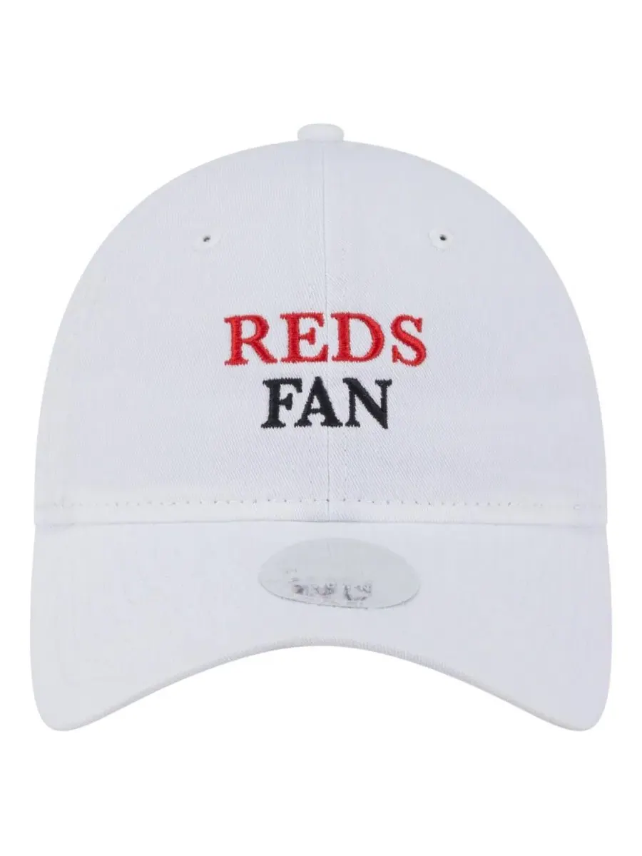 Бейсболка New Era с вышивкой Cincinnati Reds — изображение 2 из 4, белый