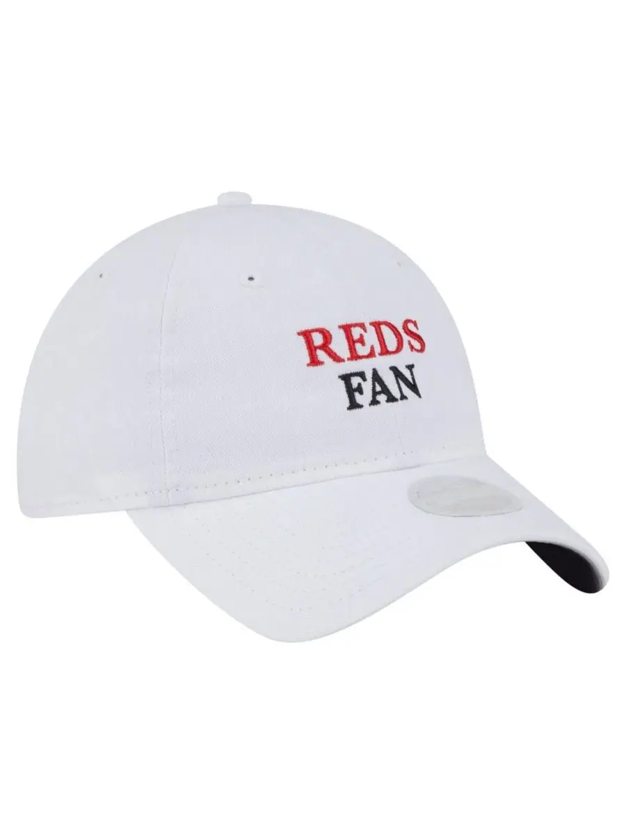 Бейсболка New Era с вышивкой Cincinnati Reds — изображение 3 из 4, белый
