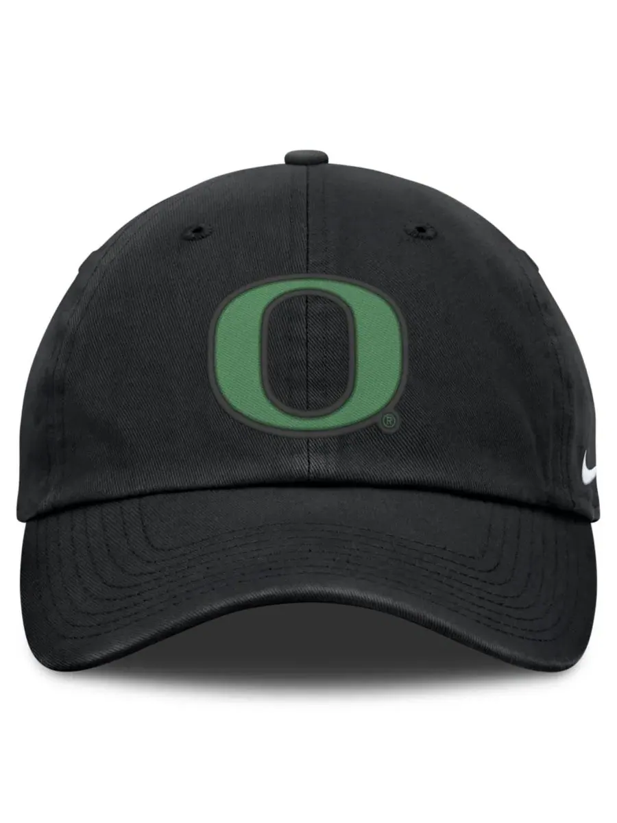 Кепка Oregon Ducks Club Dri-FIT с вышивкой Nike — изображение 2 из 4, черный