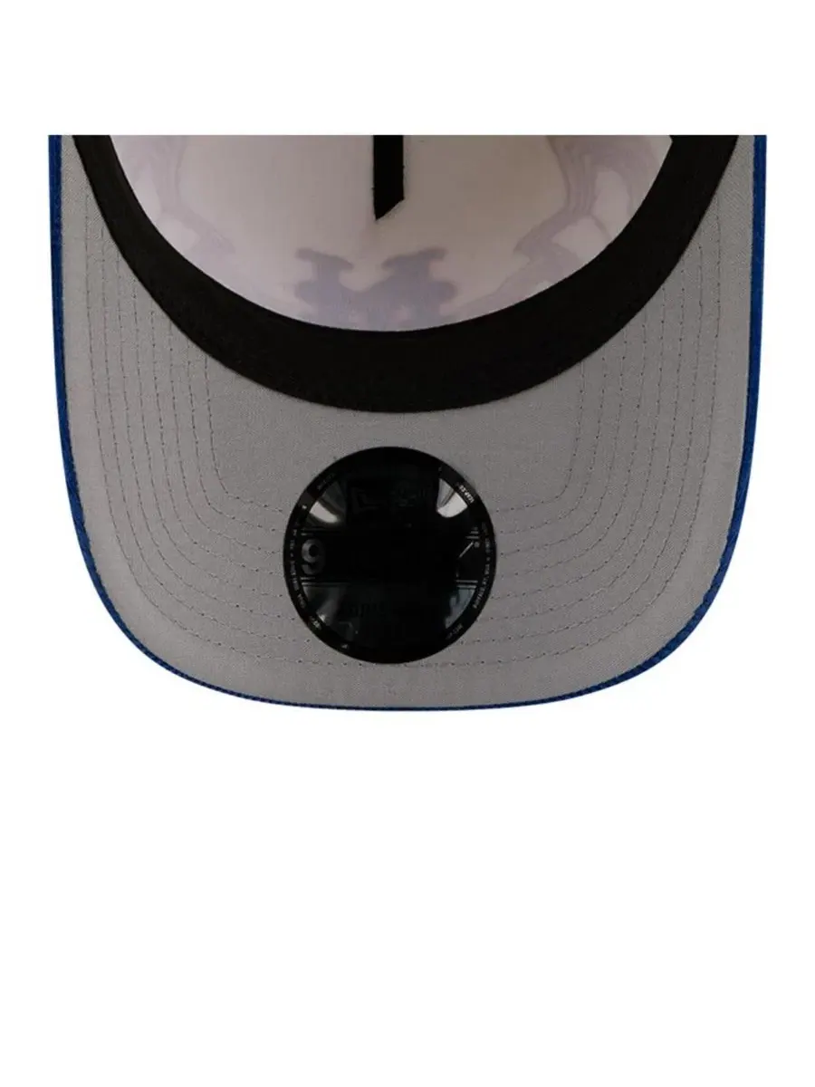 Кепка-ковбойка New York Mets Western Stitch 9FORTY A-Frame New Era — изображение 2 из 5, серый