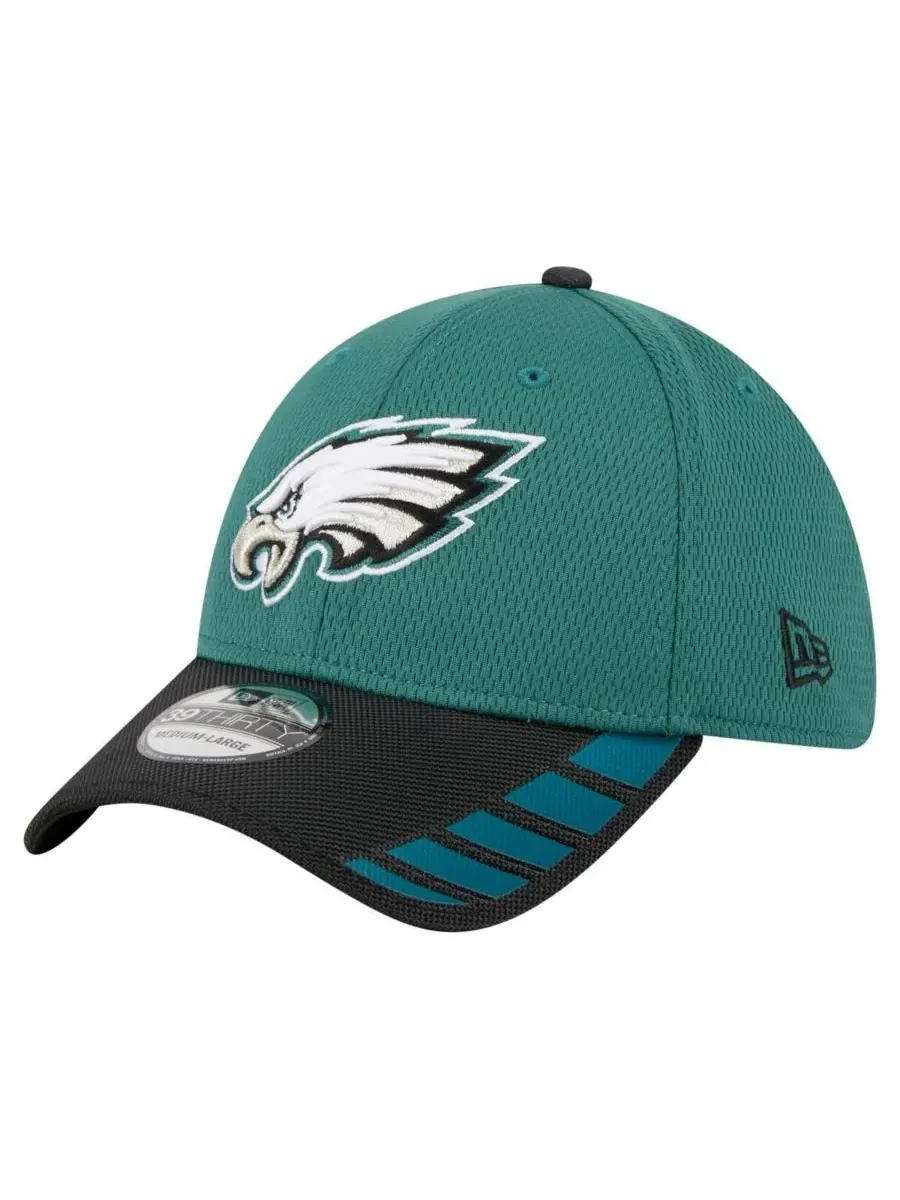 New Era Мужская кепка Philadelphia Eagles Visor Hit 39THIRTY Flex Hat