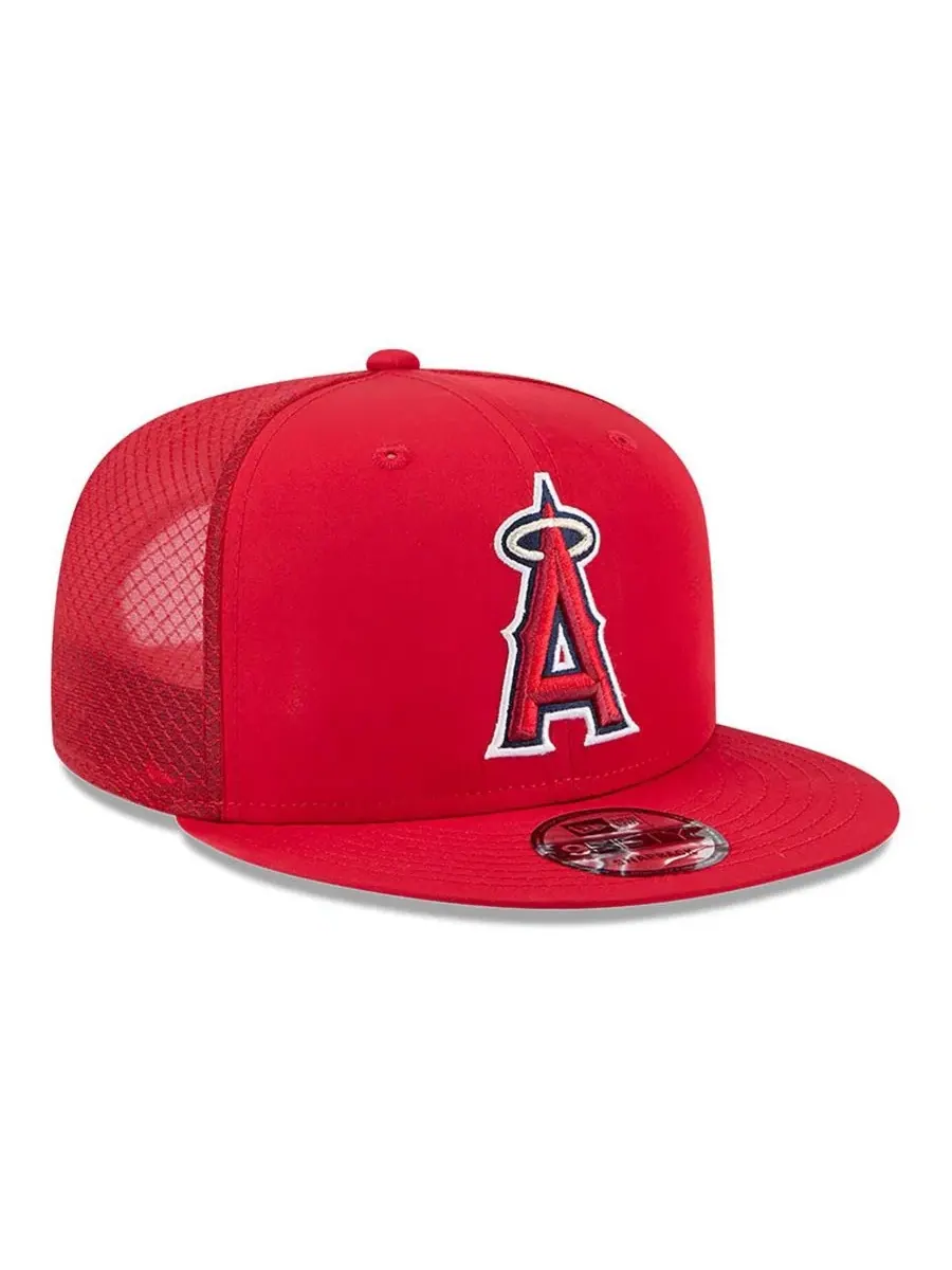 Кепка-снэпбек New Era 2026 Batting Practice 9FIFTY с вышивкой — изображение 3 из 5, красный