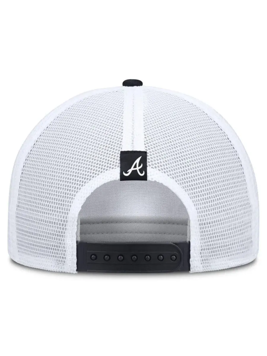Кепка-тракер с принтом Atlanta Braves Rise A-Frame Nike — изображение 4 из 4, хаки черный
