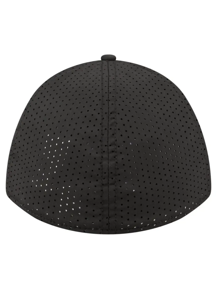 Кепка с вышивкой Nebraska Huskers 39THIRTY M-Crown Flex Fit New Era — изображение 4 из 5, черный