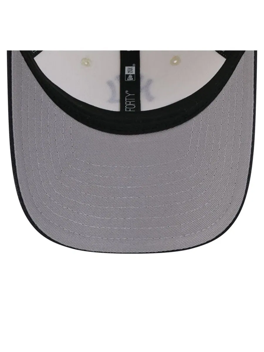Кепка New York Yankees Primary 9FORTY M-Crown New Era — изображение 5 из 7, кремовый темно-синий